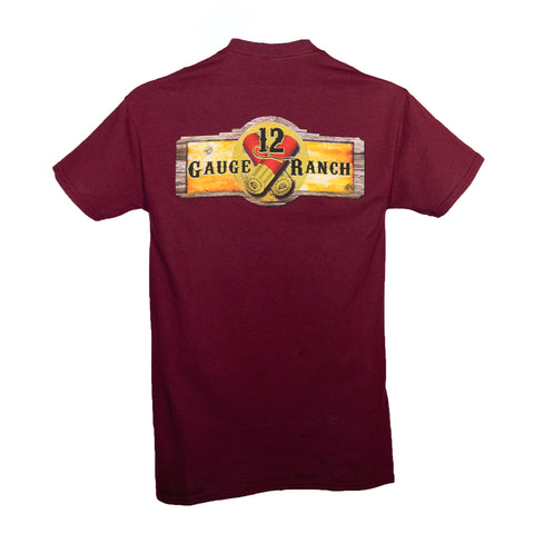 12 Gauge Ranch Black Short Sleeve Shirt (SSCBK102)