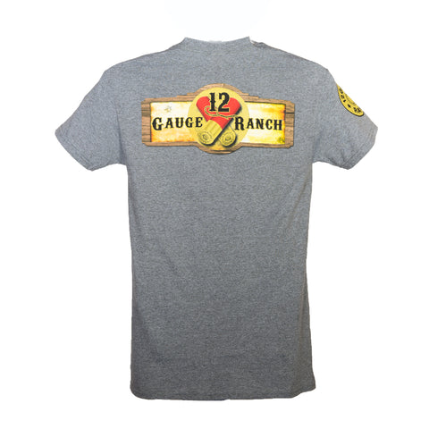 12 Gauge Ranch Black Short Sleeve Shirt (SSGBK101)