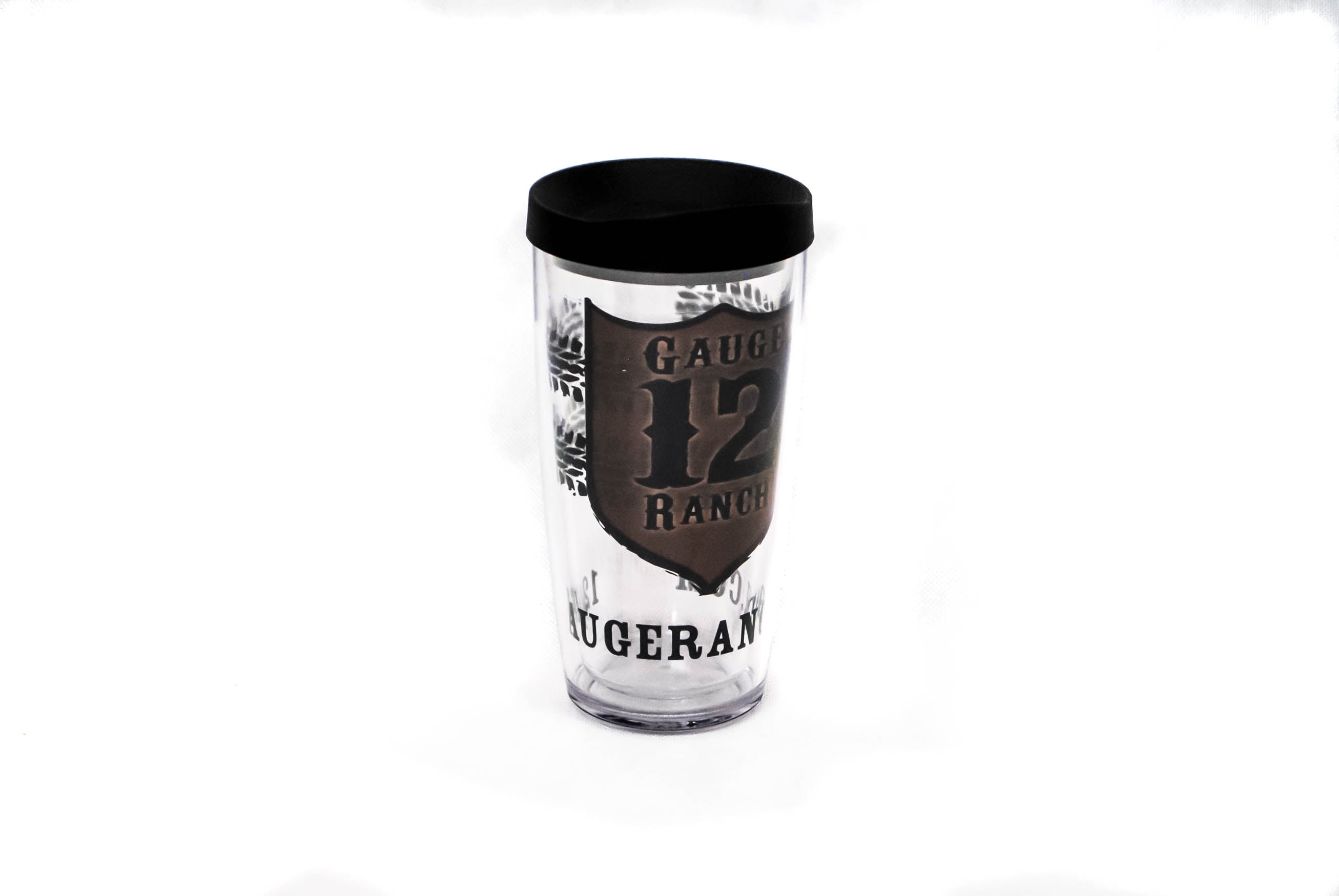 Tire Tracks with 12 Gauge Plate 16oz Insulated Covo Cup