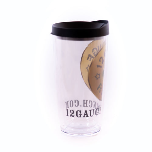12 Gauge Bullet 16oz Insulated Covo Cup, Accessories, 12 Gauge Ranch, 12 Gauge Ranch Ranch  12 Gauge Ranch
