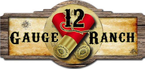 12 Gauge Ranch Decal, Accessories, 12 Gauge Ranch, 12 Gauge Ranch Ranch  12 Gauge Ranch