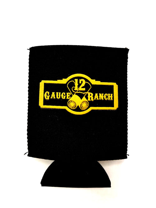 Black 12 Gauge Ranch Koozie (K101), Accessories, 12 Gauge Ranch, 12 Gauge Ranch Ranch  12 Gauge Ranch