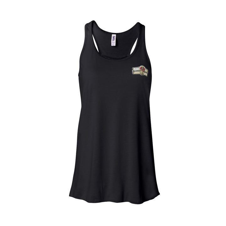 12 Gauge Ranch Women's Black Flowy Tank Top (TKWBK102) 12 Gauge Ranch Women's Black Flowy Tank Top (TKWBK102)